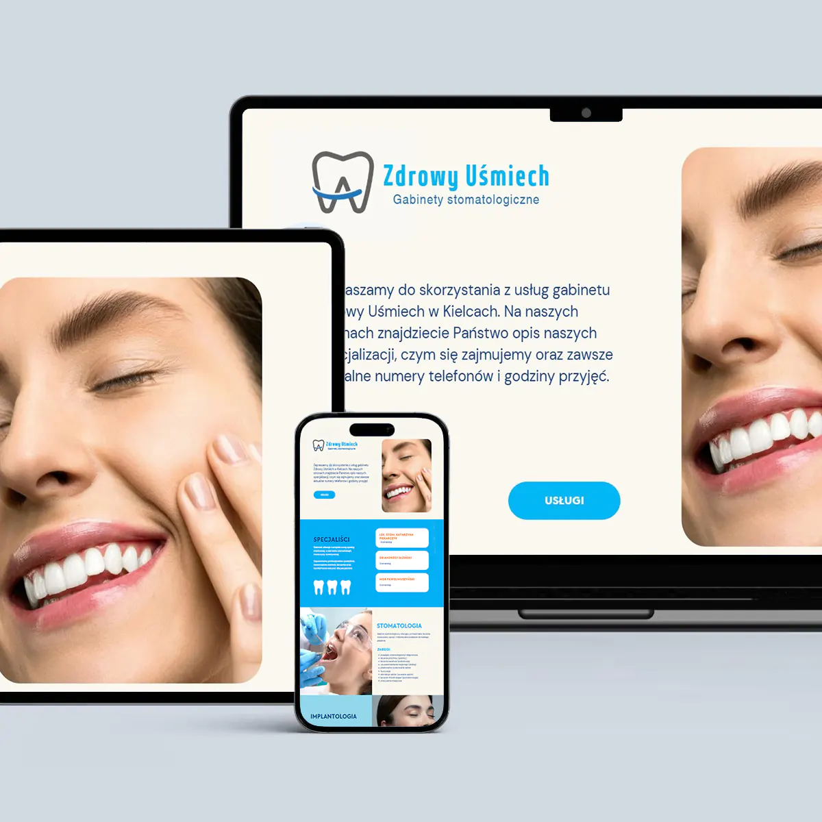 strona internetowa dla dentysty
